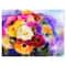 Designart - Bunch of Colored Daisy Flowers - Large Floral Canvas Art Print